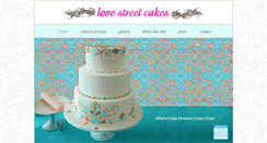 Desktop Screenshot of lovestreetcakes.com
